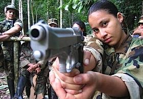 FARC mujer