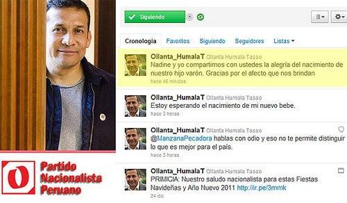 Ollanta Twitter