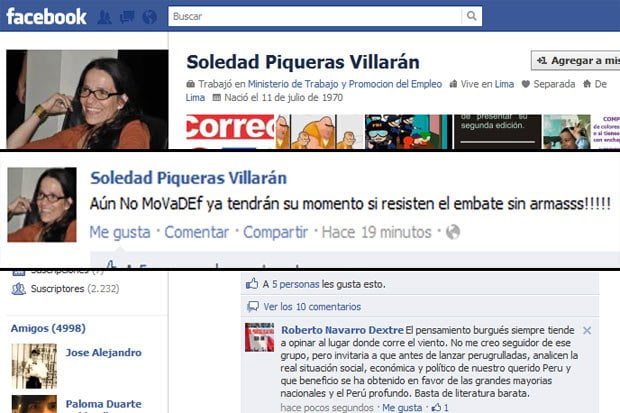 Soledad Piqueras genera polémica en Facebook