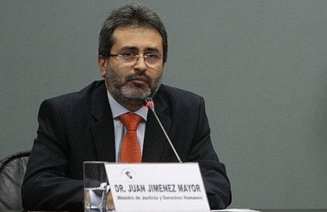 Ministro Juan Jiménez Mayor