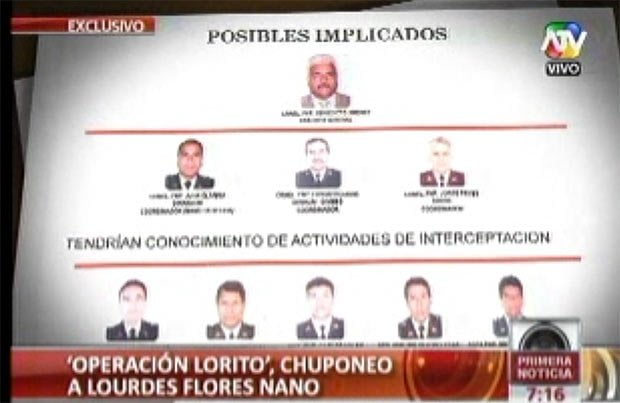 Noticieron de ATV reveló quienes estarían detrás del chuponeo a Lourdes Flores