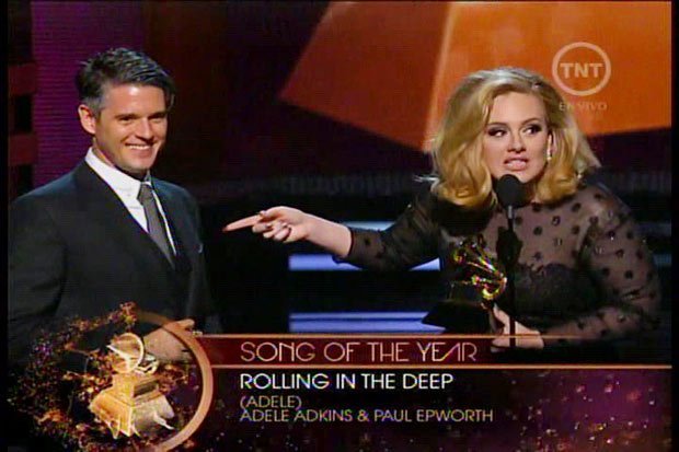 Adele premiada en los Grammys