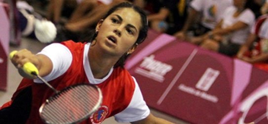 Badmintonista Christina Aicardi competirá en Cuba junto a Claudia Rivero