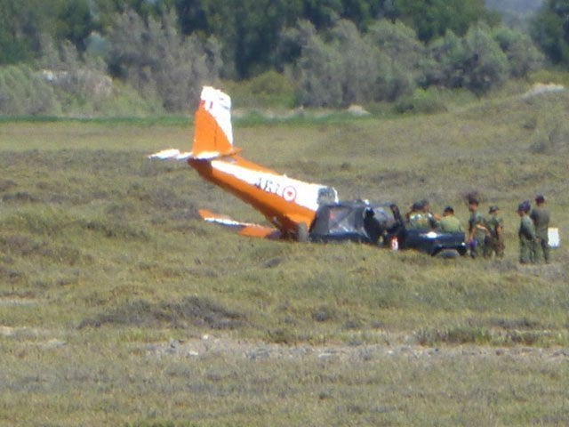 Trágico accidente aéreo en Pisco (Referencial)