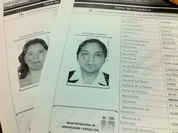 Yaneth Cajahuanca y Hermana (Foto: Diario Correo)