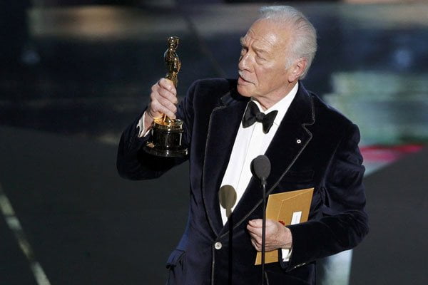 Christopher Plummer ganó un Óscar a los 82 años de edad