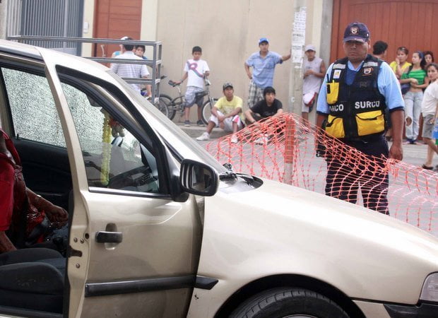 Intervención policial en Surco