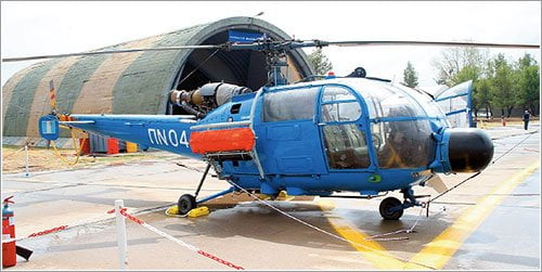 Helicóptero modelo Aluet (Referencial)