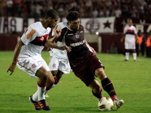 Lanús y Flamengo dividieron puntos en Buenos Aires