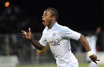 Ayew en el último minuto dio el triunfo al Marsella sobre el Inter de Milán