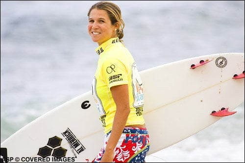 Sofía Mulanovich avanzó a la tercera etapa del Roxy Pro en Australia