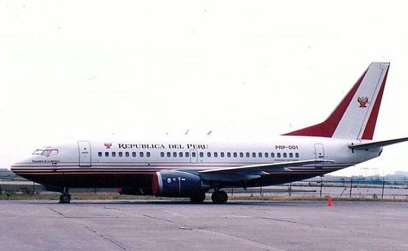 Avión presidencial del Perú