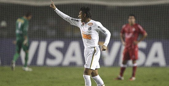 Santos derrotó con facilidad al Juan Aurich y es líder del Grupo 1 de la Copa Libertadores