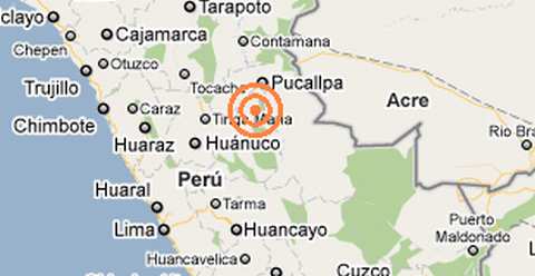 Un sismo de 3.9 grados se registró en Tingo María