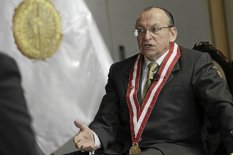 Fiscal José Peláez habla fuerte y claro