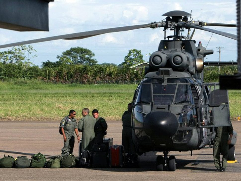 Operativo de liberación de rehenes en Colombia