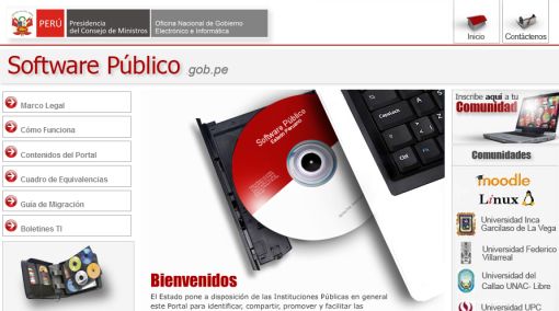 Captura gobierno electrónico