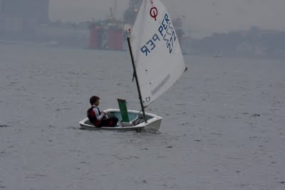 Sanguinetti logró el campeonato sudamericano de Vela Optimist