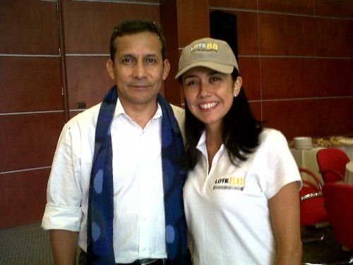 Ollanta Humala y Nadine Heredia