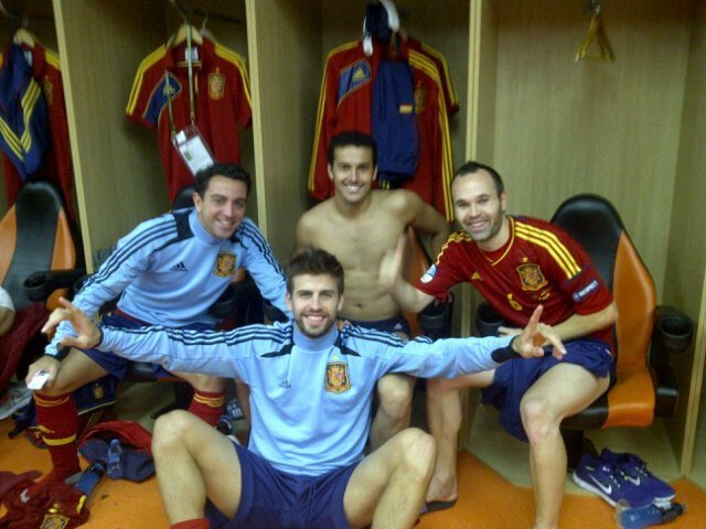 Foto compartida en Facebook por Gerard Piqué