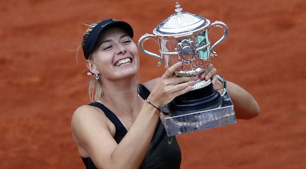 La rusa María Sharapova obtuvo su primer Roland Garros