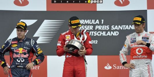 El español Alonso obtuvo en Alemania su tercera victoria de la temporada en Fórmula 1