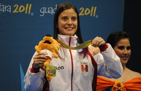 Claudia Rivero motivada para realizar una gran participación en Londres 2012