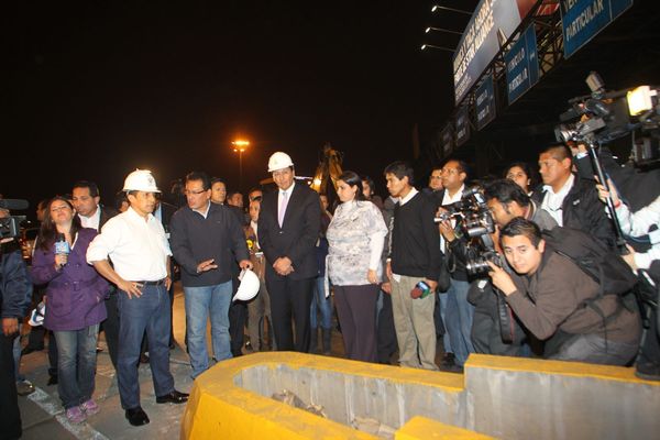 Ollanta Humala en peaje