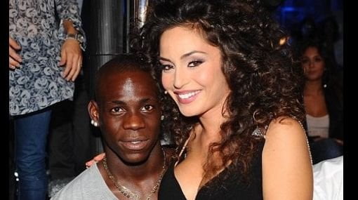 Mario Balotelli y Rafaella Fico