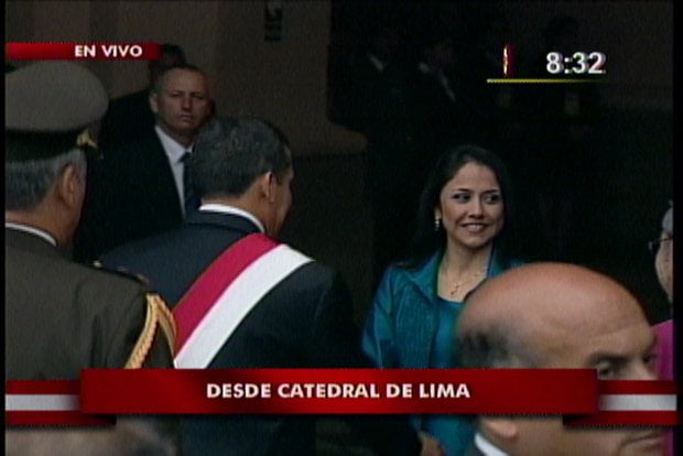 Ollanta Humala llega a la Catedral