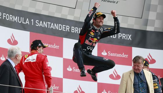Webber ganó el Grand Prix de Gran Bretaña