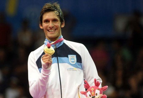 Argentina consiguió su primera medalla de oro en los Juegos Olímpicos de Londres 2012 gracias al taekwondista Sebastián Crismanich