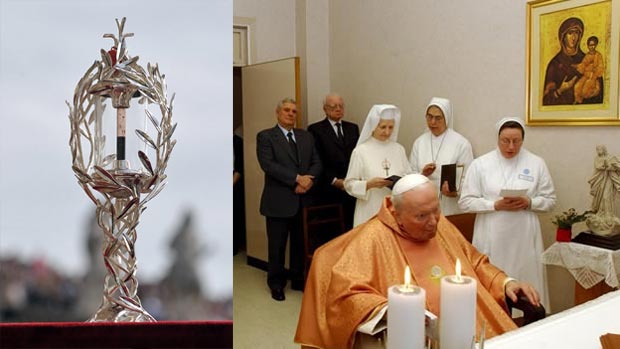 Reliquia de Juan Pablo II