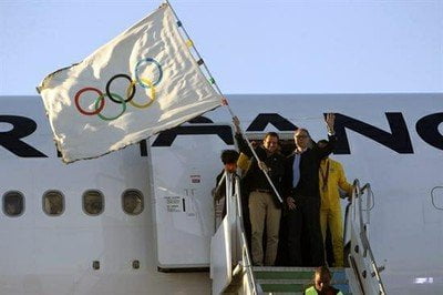 La bandera olímpica llegó a Rió de Janeiro, ciudad donde se realizarán los próximos Juegos Olímpicos en el 2016