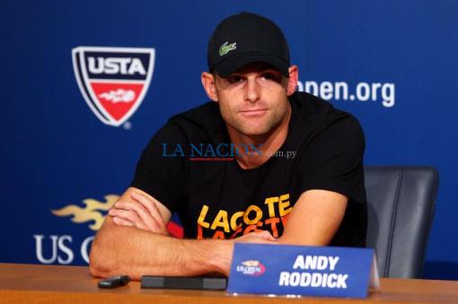 Andy Roddick anunció su retiro del tenis profesional luego de disputar el Abierto de Estados Unidos