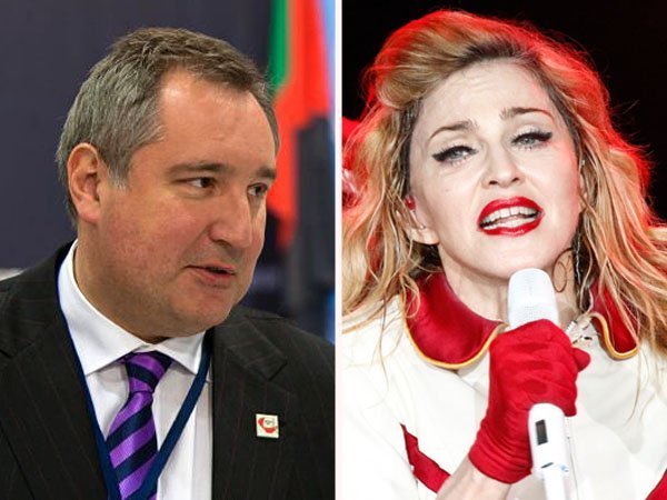 Arremetida de Dmitry Rogozin contra Madonna