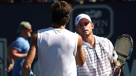 Una derrota ante Del Potro, puede marcar la despedida de la actividad profesional tenística de Andy Roddick