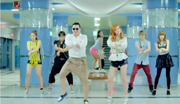 "Gangnam Style" o "Baile del Caballo" (Youtube)