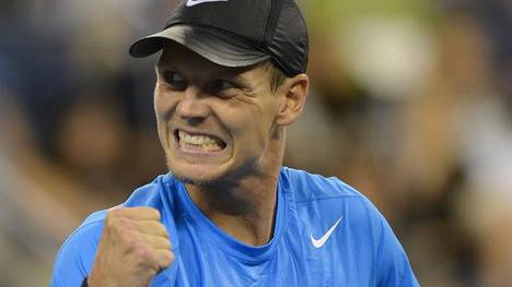 La sorpresa del Abierto de los Estados Unidos 2012, la protagonizó el checo Tomas Berdych al eliminar a Roger Federer