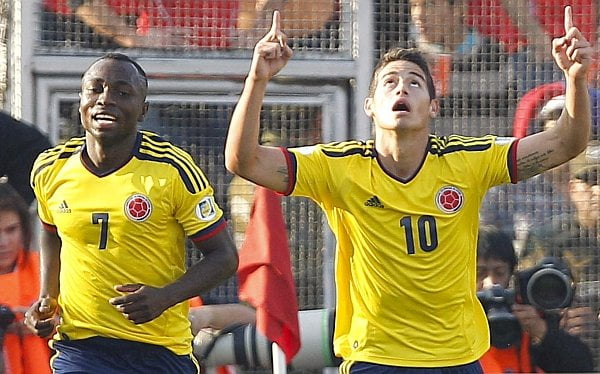 Colombia se impuso con claridad a Chile en el mismo Santiago y sueña con Brasil 2014