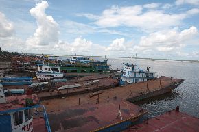 El terminal portuario de Iquitos fue el de mayor movimiento de naves en el mes de junio