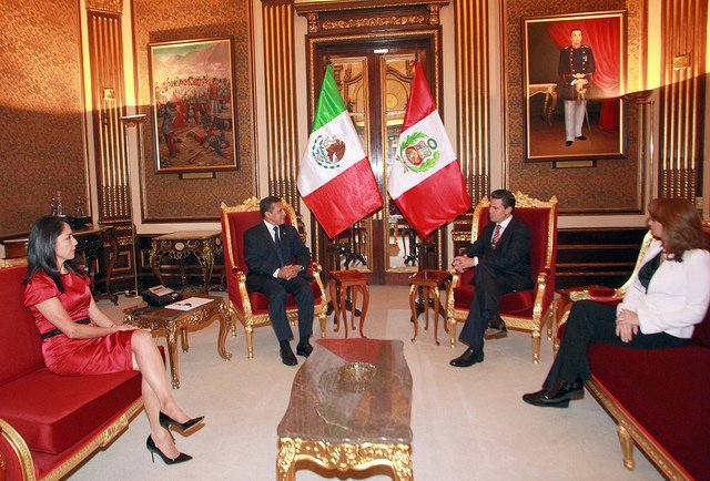 Encuentro de Ollanta Humala con Enrique Peña Nieto