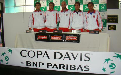 Perú enfrentará a la selección de Haití por Copa Davis en febrero del 2013