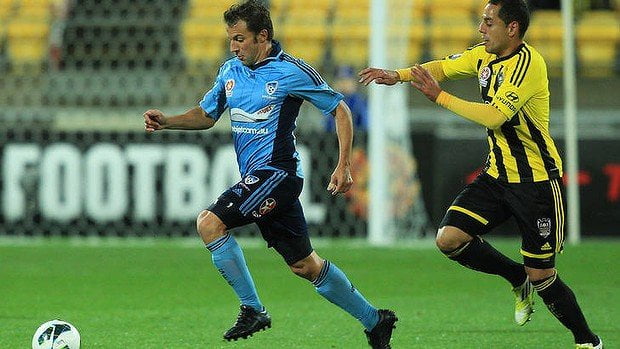 Del Piero debutó con su nuevo equipo, Sydney F.C. de Australia