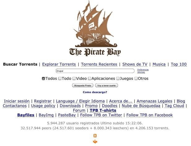 The Pirate Bay