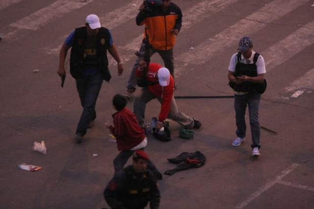 Violencia extrema en La Parada