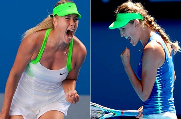 Sharapova (2) y Azarenka (1) se enfrentarán por el título de Pekín