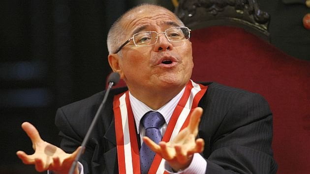 Presidente del PJ, César San Martín