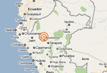 Sismo en Chachapoyas