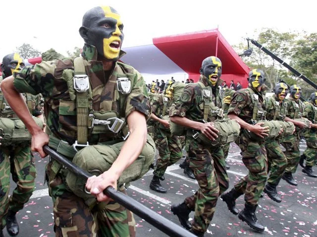 Soldados de nuestro Ejército Peruano